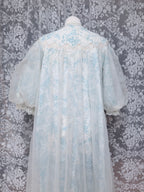 Beautiful Vintage 1950s/1960s Floral Baby Doll Gown