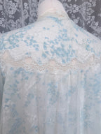 Beautiful Vintage 1950s/1960s Floral Baby Doll Gown