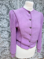 Vintage Geiger 100% Wool Puff Shoulders Jumper