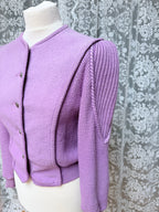 Vintage Geiger 100% Wool Puff Shoulders Jumper