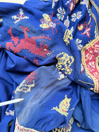 Antique Circa 1900 Hand Embroidered Middle Eastern Dress | Afghan/Palestinian Ceremonial Robe