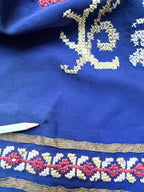 Antique Circa 1900 Hand Embroidered Middle Eastern Dress | Afghan/Palestinian Ceremonial Robe