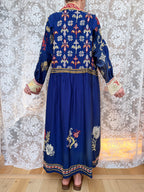 Antique Circa 1900 Hand Embroidered Middle Eastern Dress | Afghan/Palestinian Ceremonial Robe