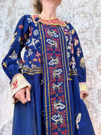 Antique Circa 1900 Hand Embroidered Middle Eastern Dress | Afghan/Palestinian Ceremonial Robe
