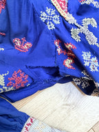 Antique Circa 1900 Hand Embroidered Middle Eastern Dress | Afghan/Palestinian Ceremonial Robe
