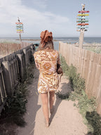 Indian Block Print Boho Cotton Headscarf | The Star