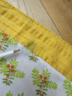 Incredibly Rare Jean Varon 1960s Yellow Peplum Maxi Dress