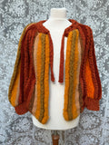 Beautiful 1970s Hand-Knitted Cardigan