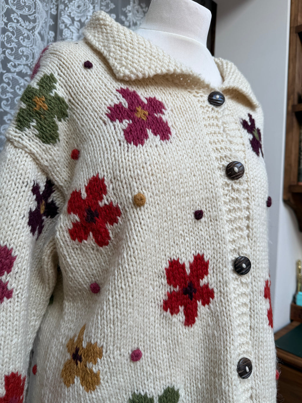 Flower Power: Vintage Pachamama Rare Cardigan