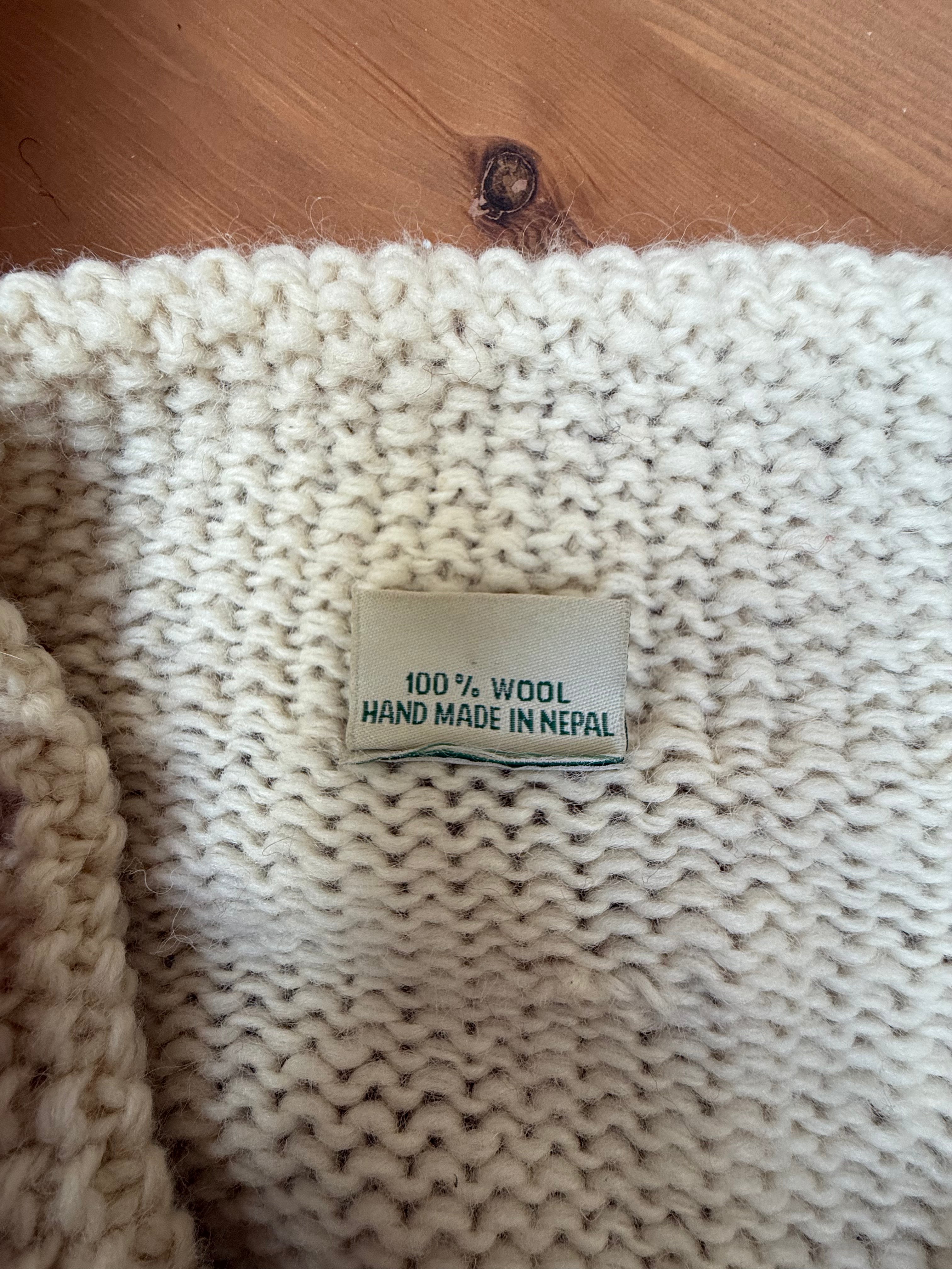 Flower Power: Vintage Pachamama Rare Cardigan