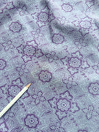 Vintage 1970s Laura Ashley Purple Floral Prairie Maxi Dress