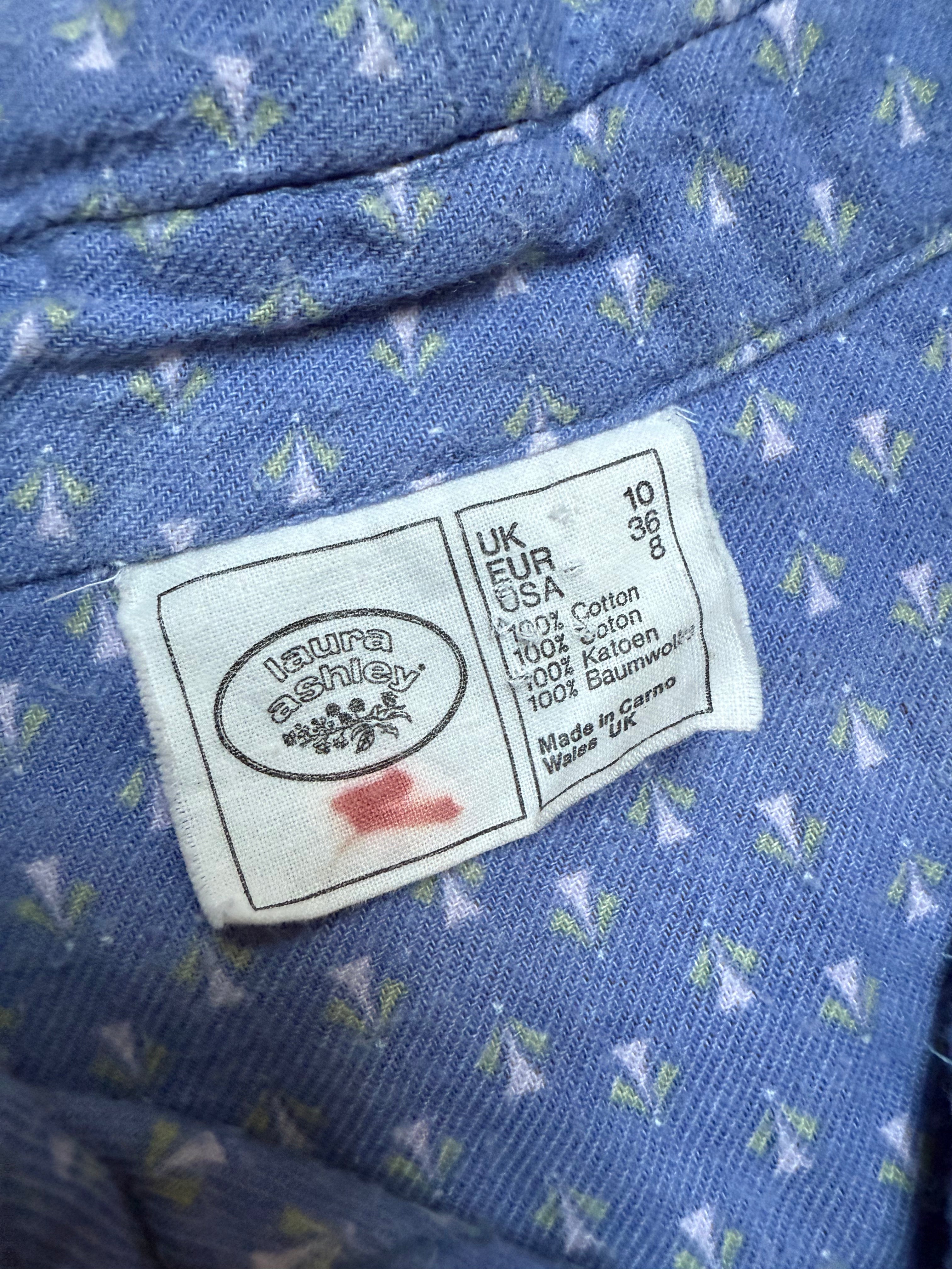 The Pretty Periwinkle: Laura Ashley Vintage 1980s Cottagecore Midi Dress