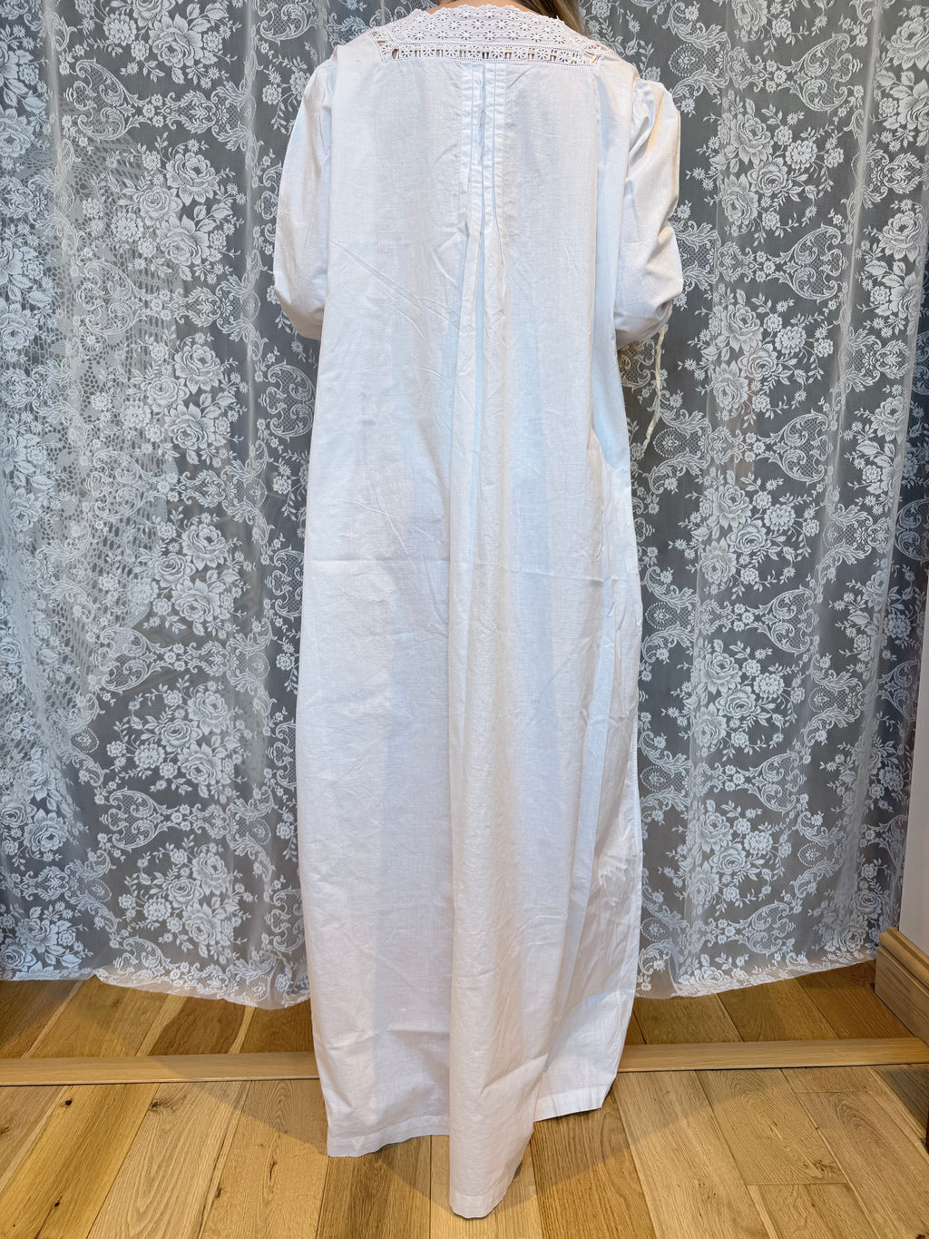 Antique Vintage Victorian Edwardian Maxi Nightgown