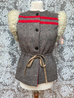 Rare Vintage 1970s Jean-Charles de Castelbajae Designer Gilet Vest
