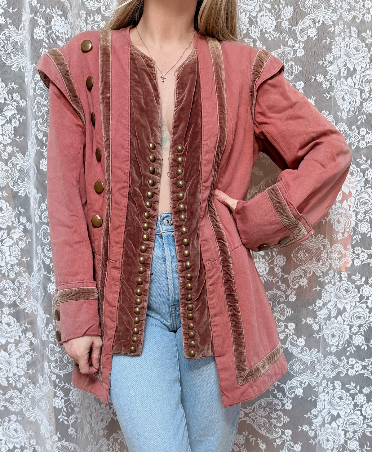 The Scarlet: Rare Edwardian W. Mutri & Son Theatrical Costume Jacket