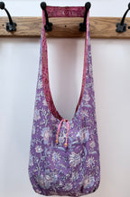 Reversible Harmony Indian Block Print Bag: 'The Florence'