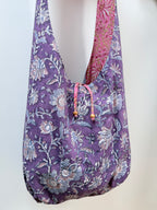 Reversible Harmony Indian Block Print Bag: 'The Florence'