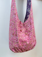 Reversible Harmony Indian Block Print Bag: 'The Florence'