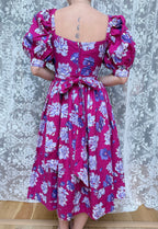 Vintage 1980s Laura Ashley Mutton Sleeve Dress