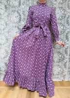 Vintage 1970s Laura Ashley Edwardian Prairie Dress
