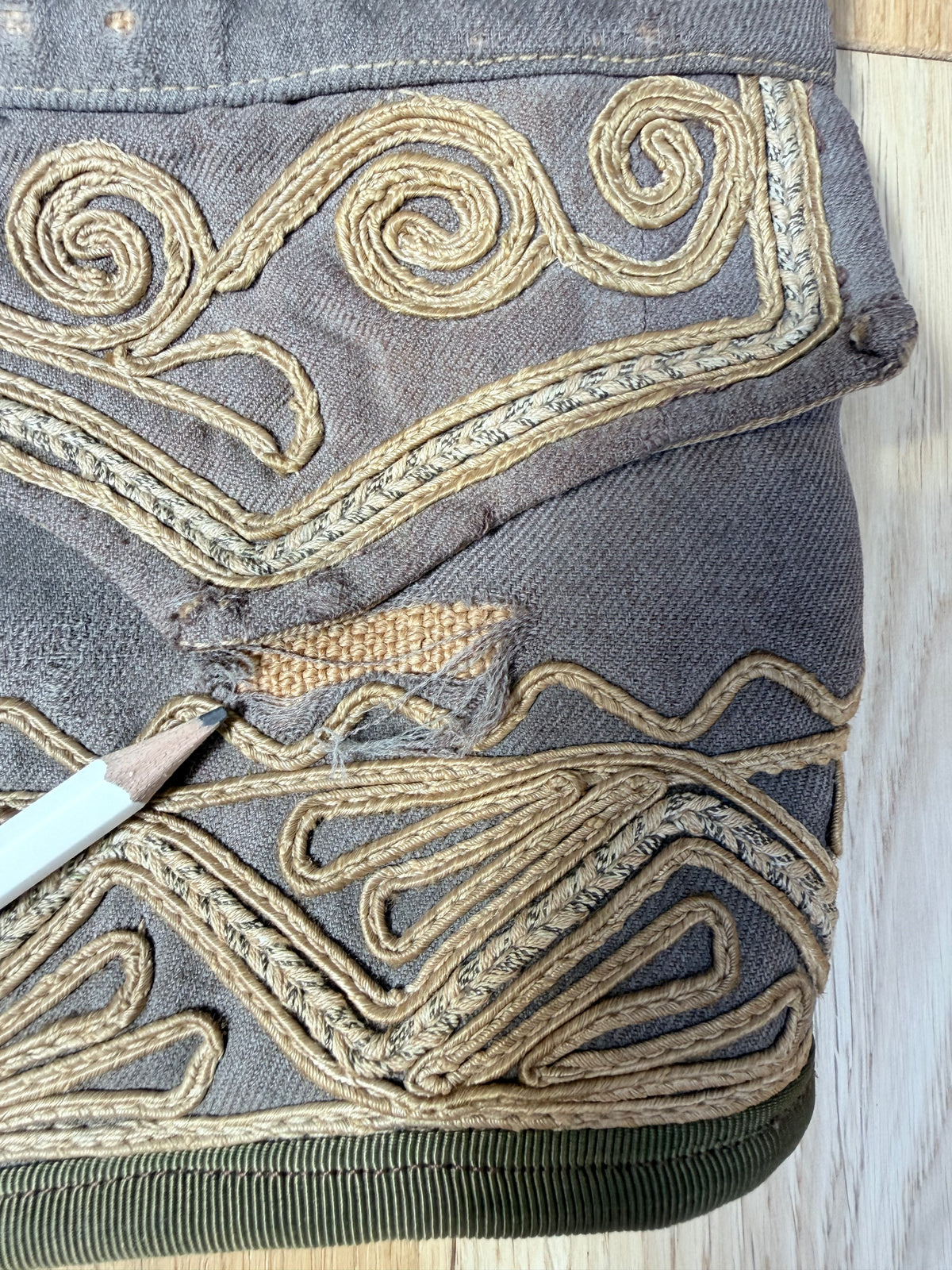 Antique Ottoman Embroidered Waistcoat | Jimi Hendrix Bohemian Vest