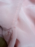 Antique Vintage 1930s Pink Silk Two-Piece Gown & Jacket Set