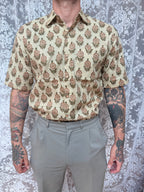 The Marigold Jasper | Men's Ethically Handmade Vintage Style Cotton Button-Up Shirt