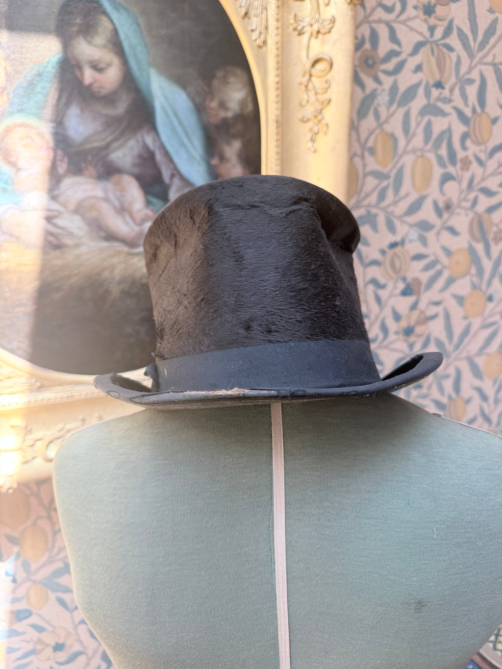 Antique Victorian Edwardian Top Hat | Made in Bristol, England