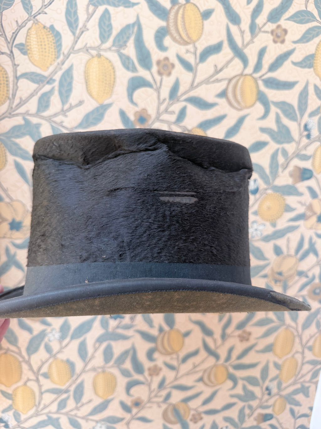 Antique Victorian Edwardian Top Hat | Made in Bristol, England