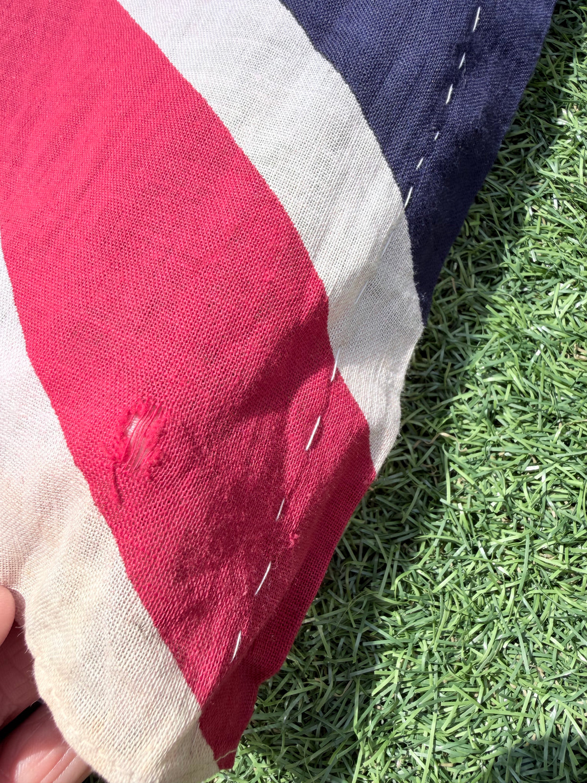 Vintage 1950s Union Jack Flag - Made in England