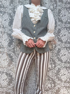 Mary Quant of London 1960s Pinstripe Tailored Waistcoat