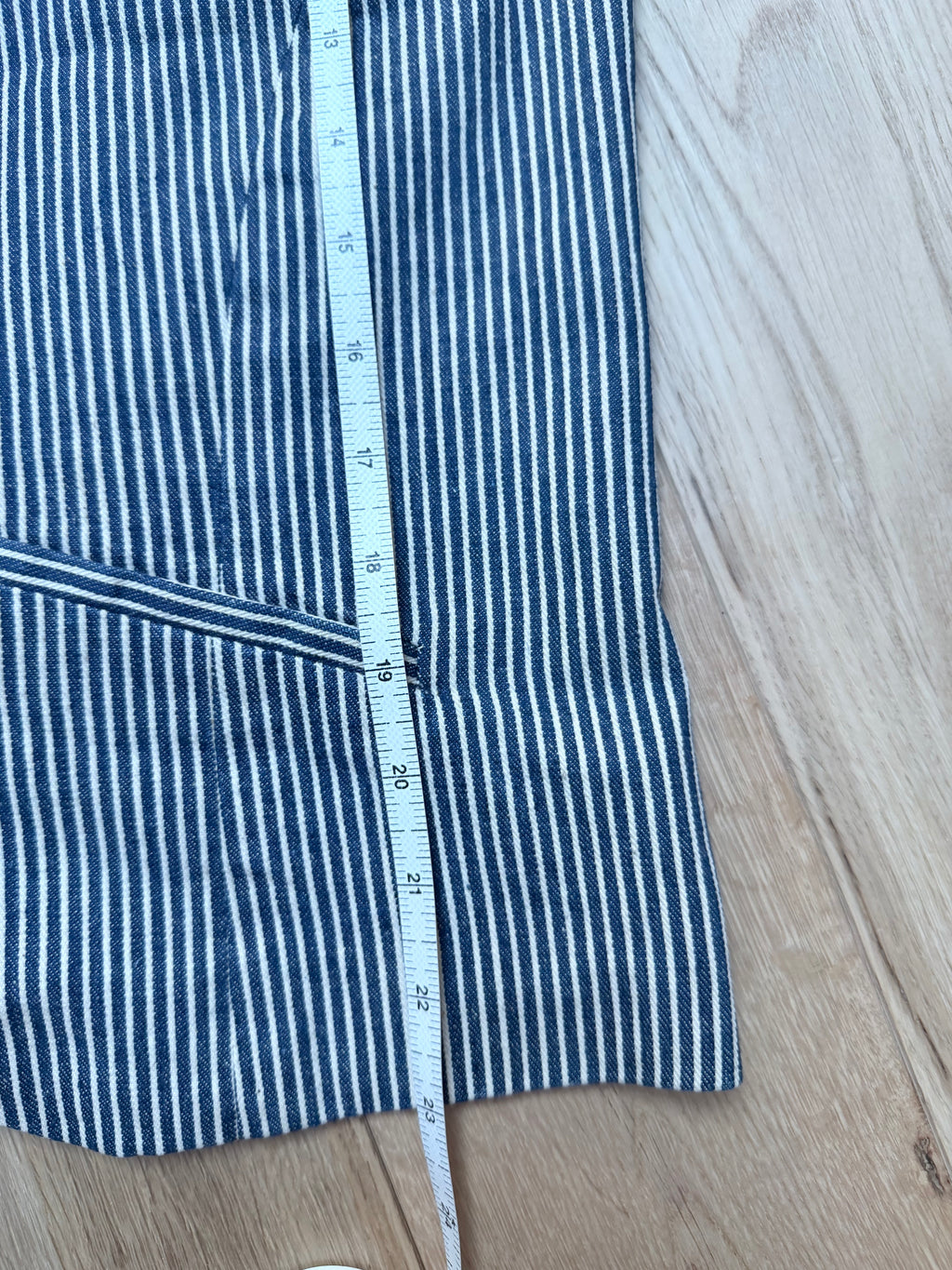 Mary Quant of London 1960s Pinstripe Tailored Waistcoat