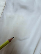 Vintage 1970s Anna Belinda Oxford Silk Wedding Dress