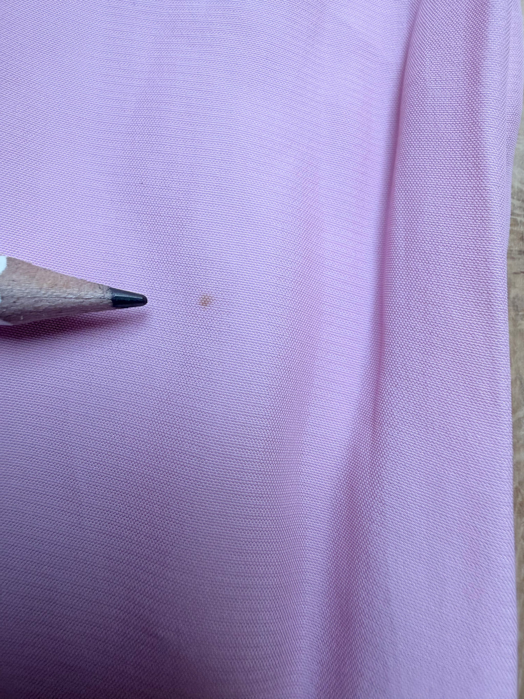 1950s Baby Pink Rayon Slip Dress Embroidered Nightdress