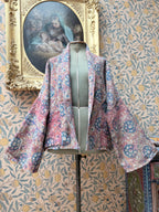 Vintage Cotton Bell Sleeve Kantha Jacket | Woodstock #2