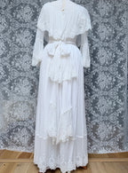Very Rare 1970s Laura Ashley Boho Prairie Wedding Dress