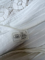 1970s Laura Ashley Edwardian Prairie Wedding Dress