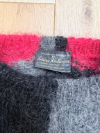 Vintage 1990s Hand-Knitted Mohair Singing in the Rain Jumper | Selina Knitwear