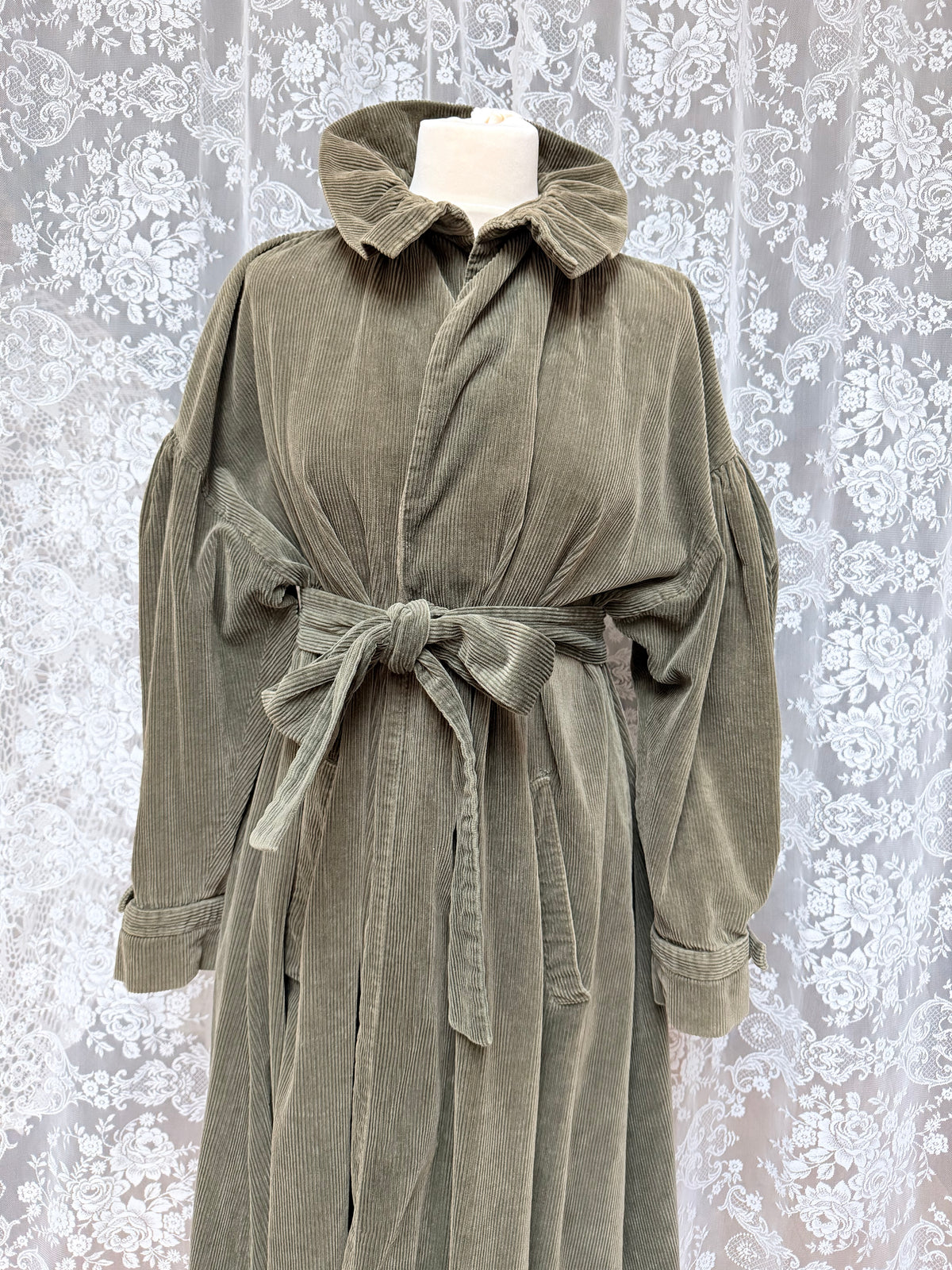Rarity: Sample Laura Ashley Vintage 1970s Corduroy Coat