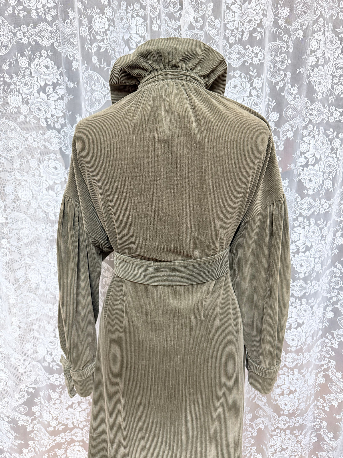 Rarity: Sample Laura Ashley Vintage 1970s Corduroy Coat
