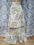 Prairie Girl: Vintage Louis Caring Floral Maxi Skirt