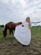 Very Rare 1970s Laura Ashley Boho Prairie Wedding Dress