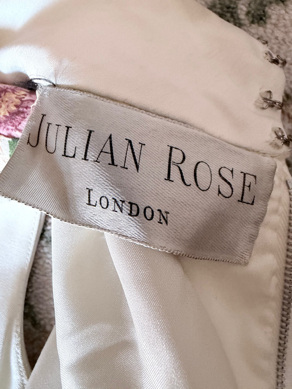 Rare Vintage Julian Rose of London Bridal Gown