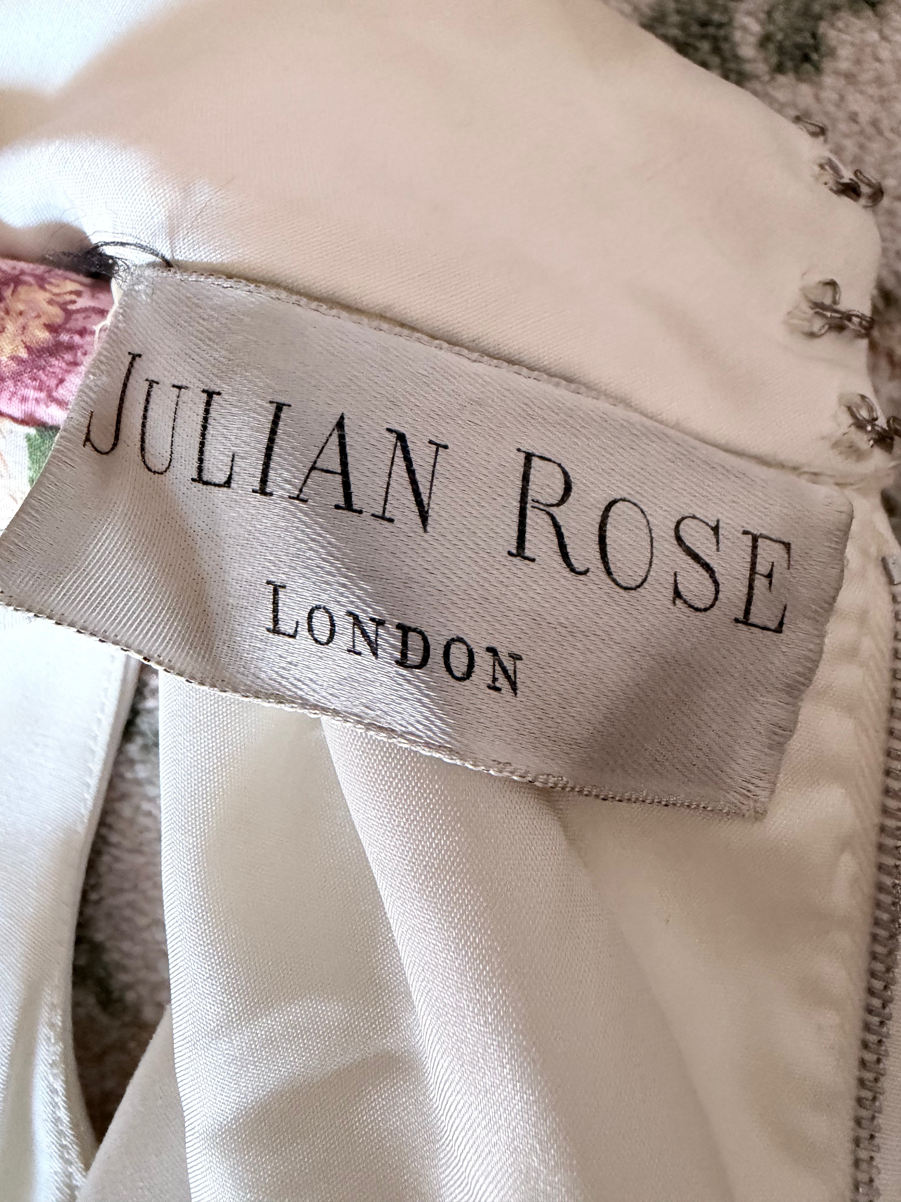 Rare Vintage Julian Rose of London Bridal Gown