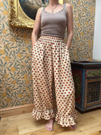 The Beatrice Bloomers in English Hearts | Traditionally Made and Hand Block Printed