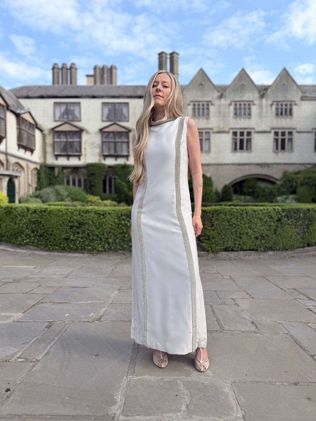 Rare Vintage Julian Rose of London Bridal Gown