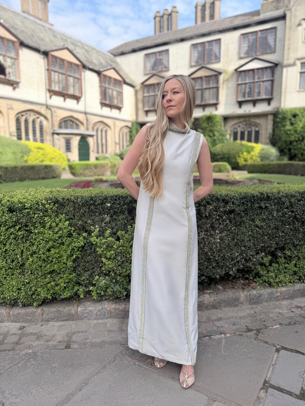 Rare Vintage Julian Rose of London Bridal Gown