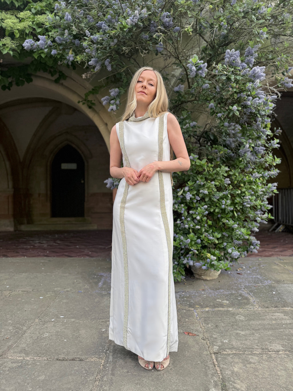 Rare Vintage Julian Rose of London Bridal Gown