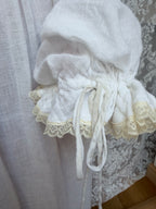 Vintage Rare 1970s BIBA White Cotton Dress